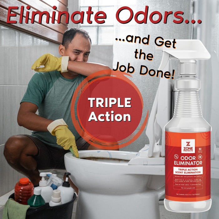 Zone Protects Power Odor Eliminator Spray (Twin Pack)