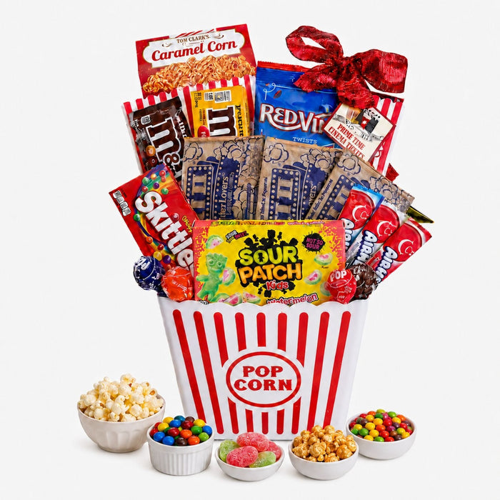 Ultimate Movie Night Gift Basket