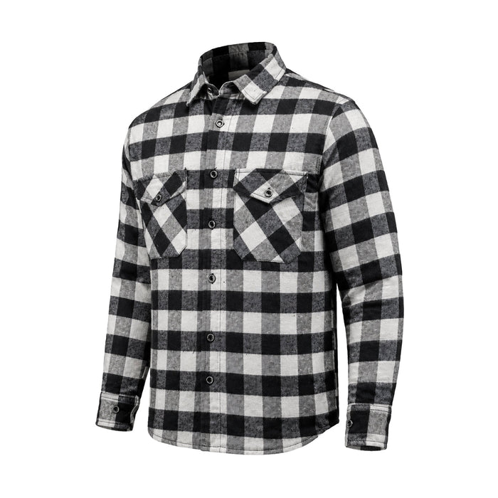 Grey Ghost Men's Plaid Flannel Shirt