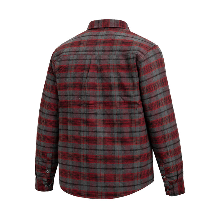 Grey Ghost Men's Plaid Flannel Shirt