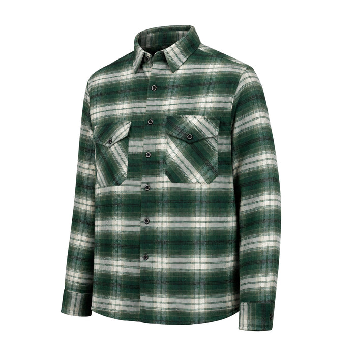 Grey Ghost Men's Plaid Flannel Shirt