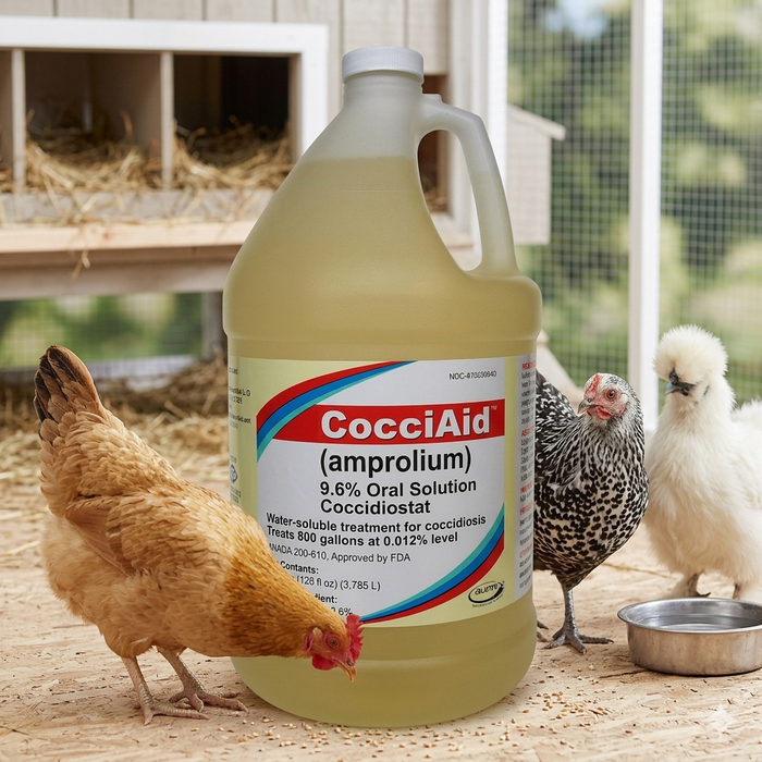 Aurora CocciAid 9.6% Amprolium Liquid Concentrate 1 Gallon