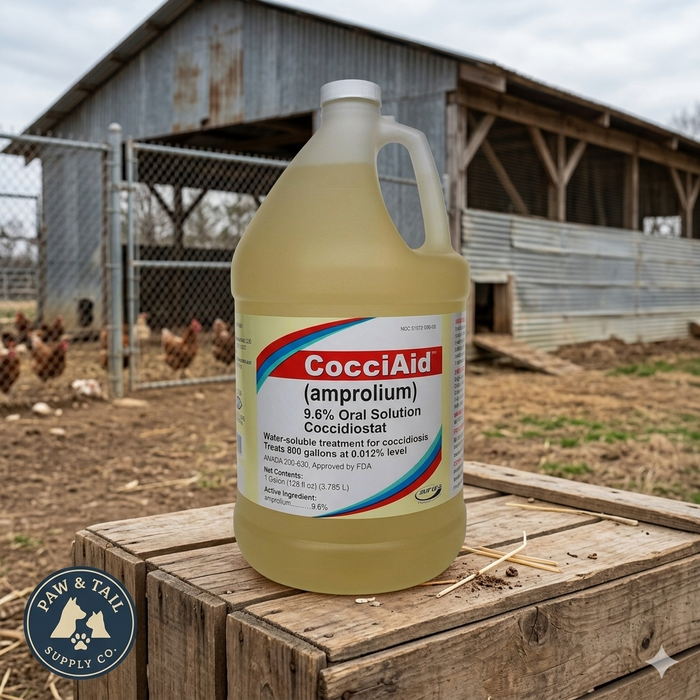 Aurora CocciAid 9.6% Amprolium Liquid Concentrate 1 Gallon