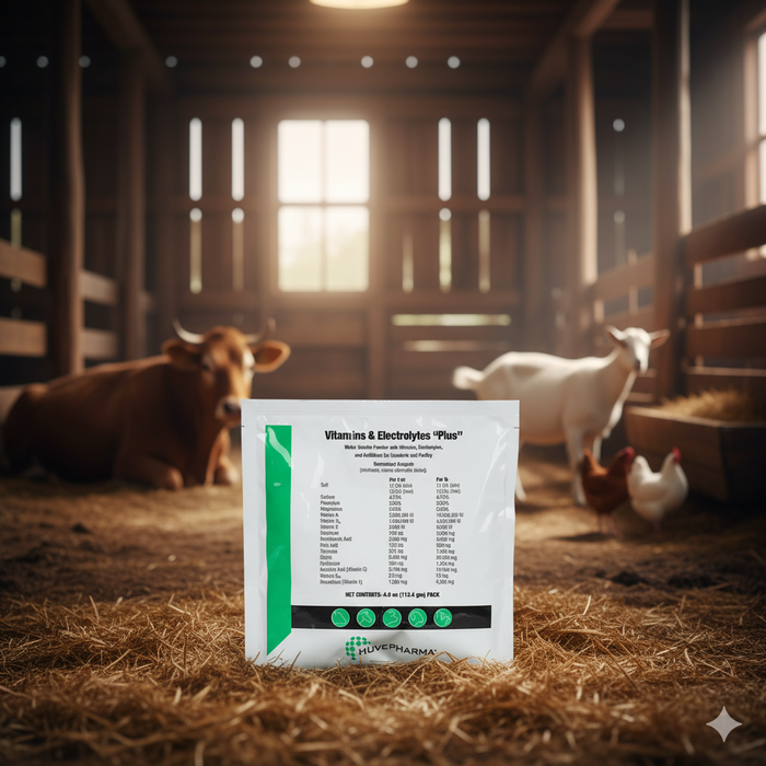 AgriLabs Vitamins & Electrolytes Plus (4 oz) | Livestock Supplement