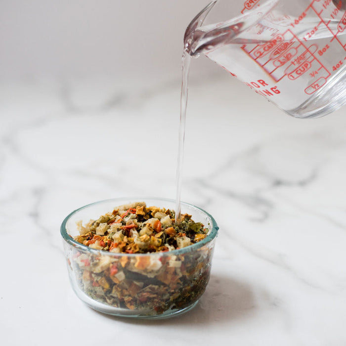 Fruit & Veggie Dog Food Topper & Base Mix