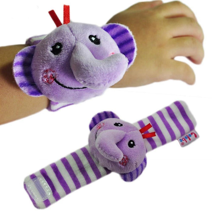 Cute Baby Animal Wrist Rattles