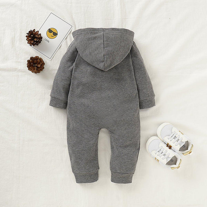 STEVVEX Baby Cozy Hooded Winter Romper