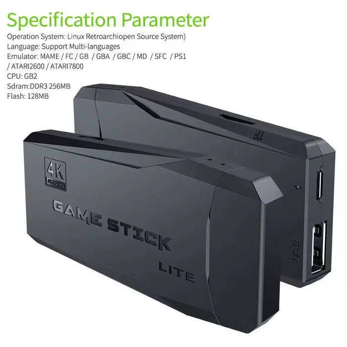 M8 Wireless Game Stick – 64GB 4K (10000 Games)