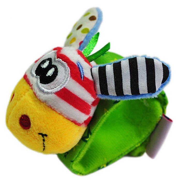 Cute Baby Animal Wrist Rattles