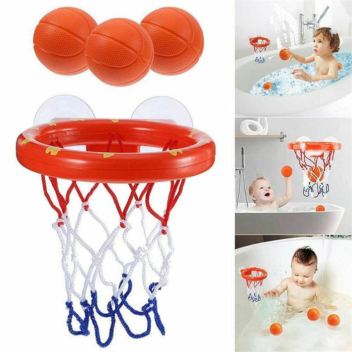 Kids Bathtub Basketball Hoop with 3 Balls