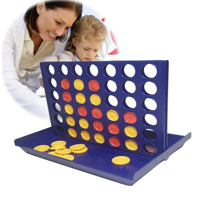 Connect 4 In A Line Board Game Foldable Children's/Educational