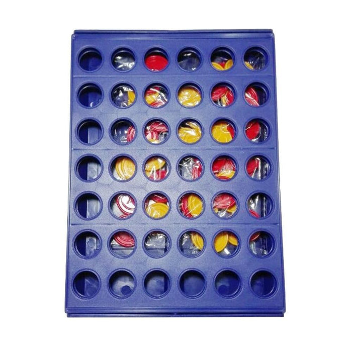 Connect 4 In A Line Board Game Foldable Children's/Educational