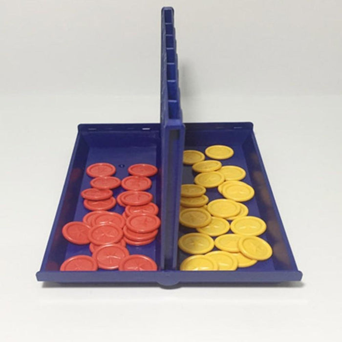 Connect 4 In A Line Board Game Foldable Children's/Educational