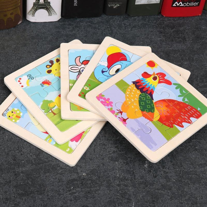 Children Wooden Puzzles/Learning Educational