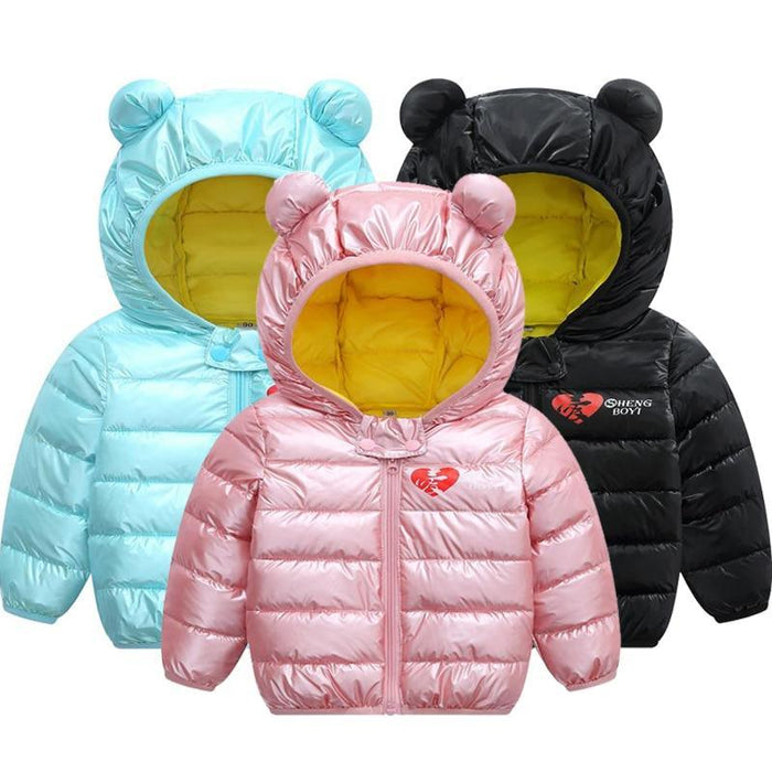 Kids Autumn-Winter Coat Hooded Outerwear