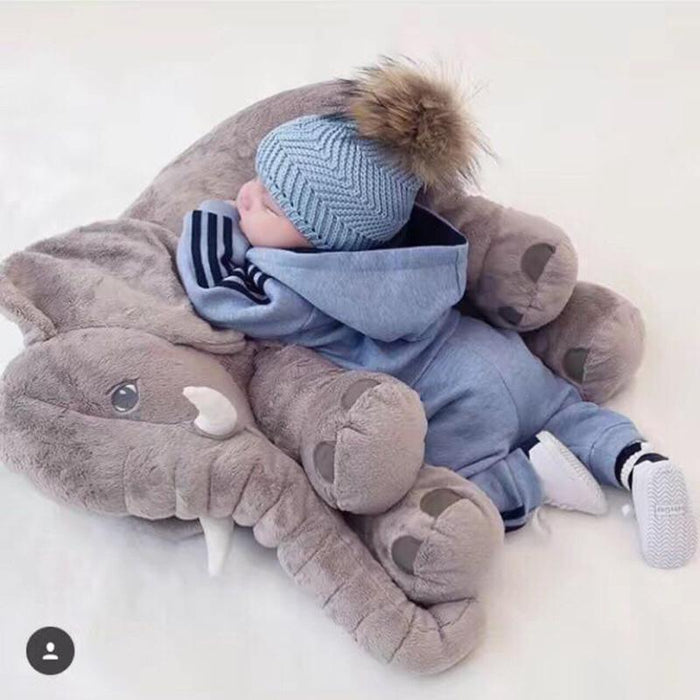 Kids Elephant Soft Plush Pillow
