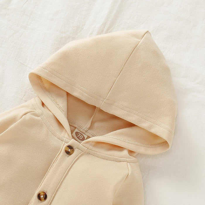 STEVVEX Baby Cozy Hooded Winter Romper
