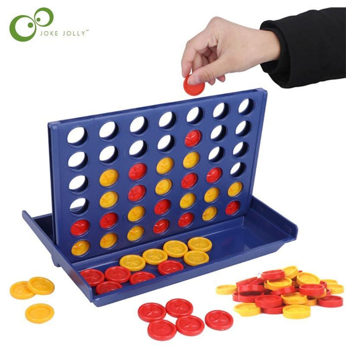 Connect 4 In A Line Board Game Foldable Children's/Educational