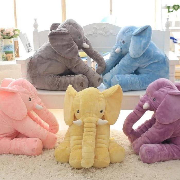 Kids Elephant Soft Plush Pillow