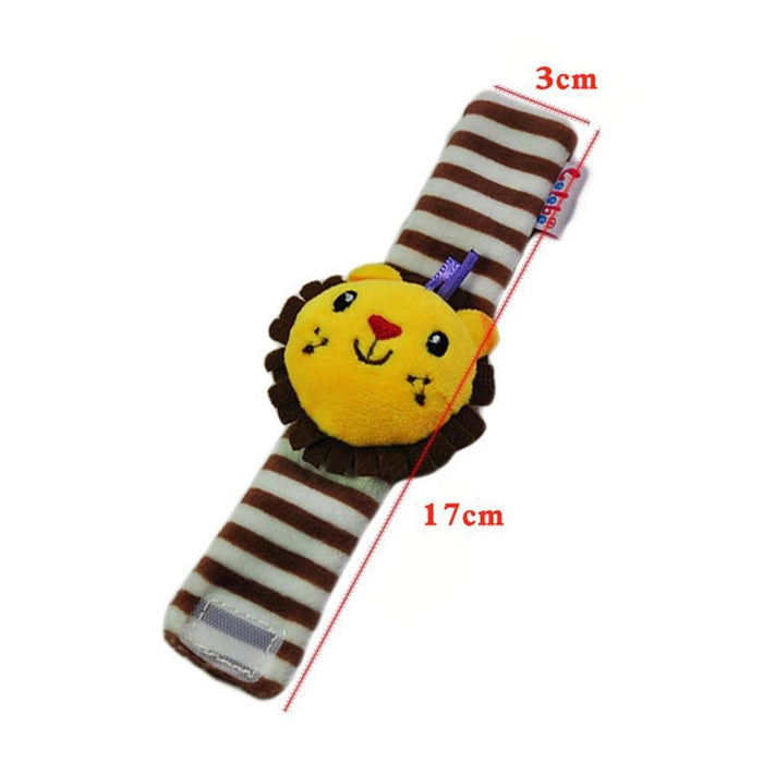 Cute Baby Animal Wrist Rattles