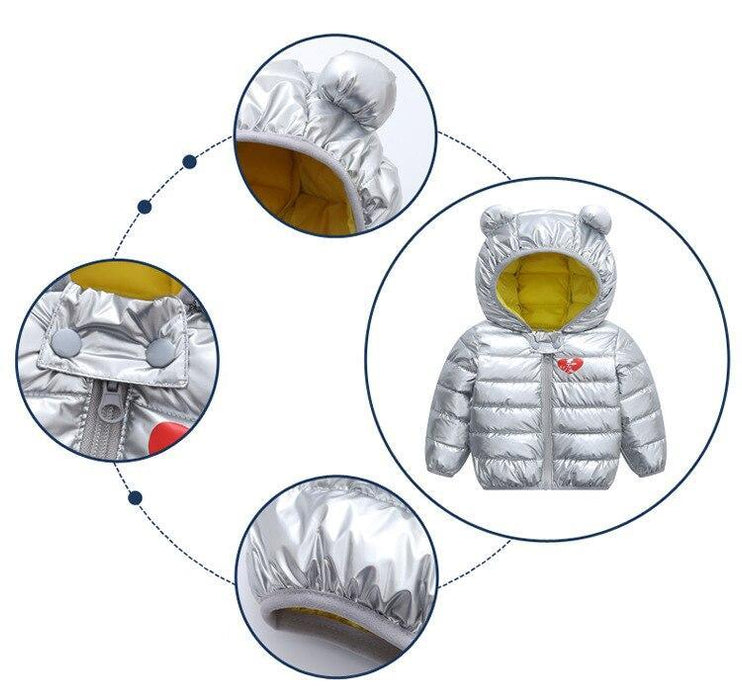 Kids Autumn-Winter Coat Hooded Outerwear