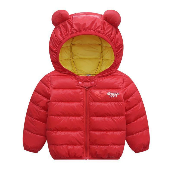 Kids Autumn-Winter Coat Hooded Outerwear