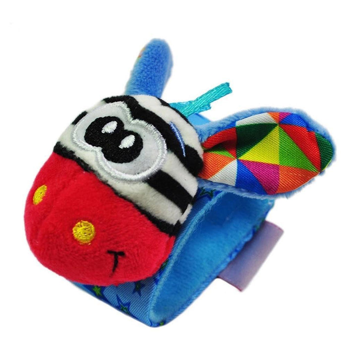 Cute Baby Animal Wrist Rattles