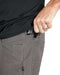 Havok Shorts 10" in pavement gray with multiple pockets and durable stretch canvas fabric