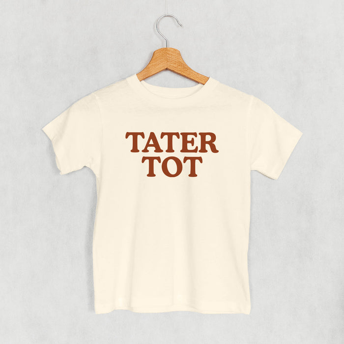 Tater Tot Text (Kids) Print Tee