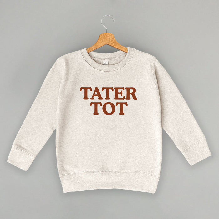 Tater Tot Text (Kids) Print Tee