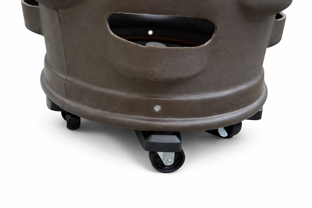 22-Pocket Vertical Patio Planter with Rolling Dolly Cart Combo