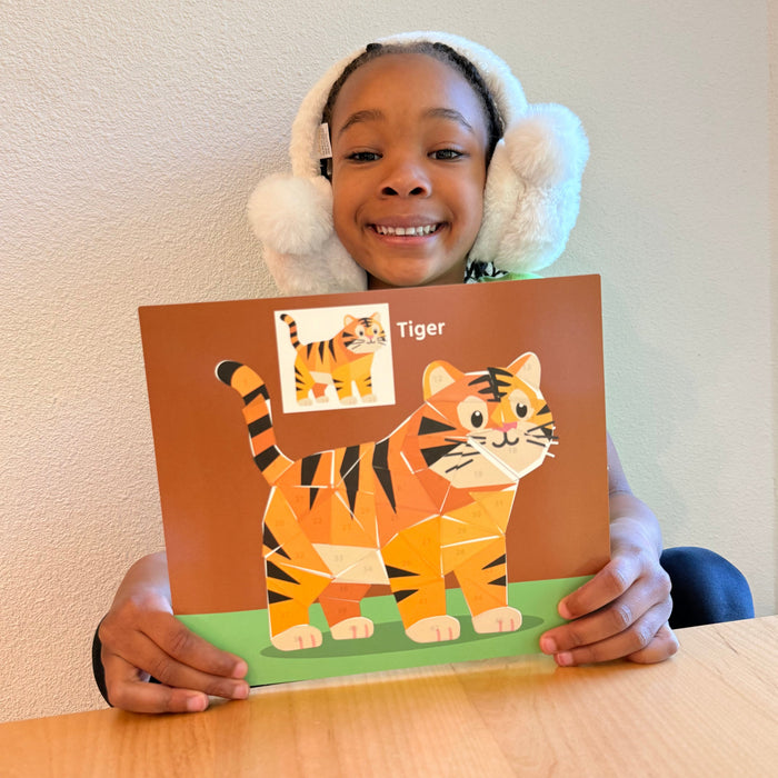Kids' DIY Sticker, Puzzle and Painting Kit