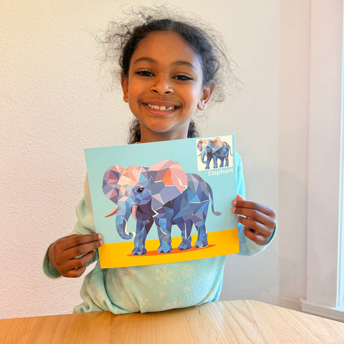 Kids' DIY Sticker, Puzzle and Painting Kit