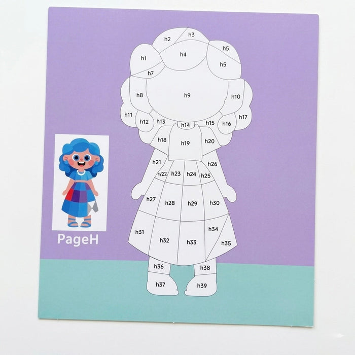 Kids' DIY Sticker, Puzzle and Painting Kit