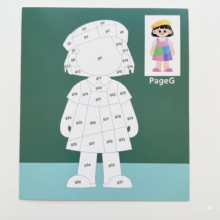 Kids' DIY Sticker, Puzzle and Painting Kit