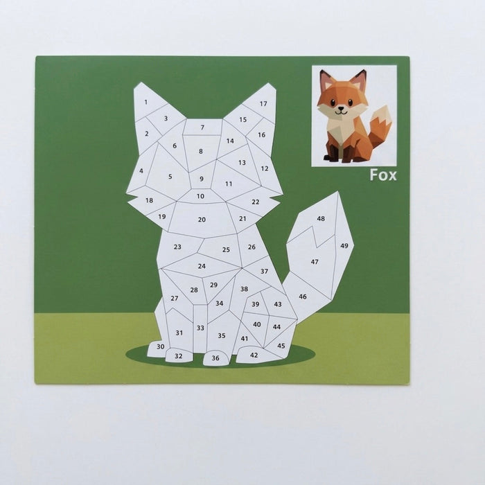 Kids' DIY Sticker, Puzzle and Painting Kit