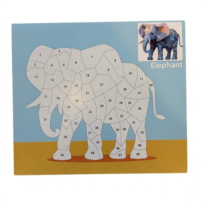 Kids' DIY Sticker, Puzzle and Painting Kit