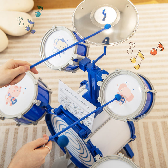 Kids Drum Set Educational Percussion Musical Toy