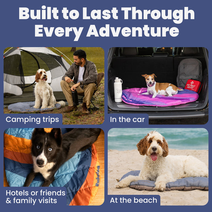 Travel Dog Bed - Foldable & Packable for Travel