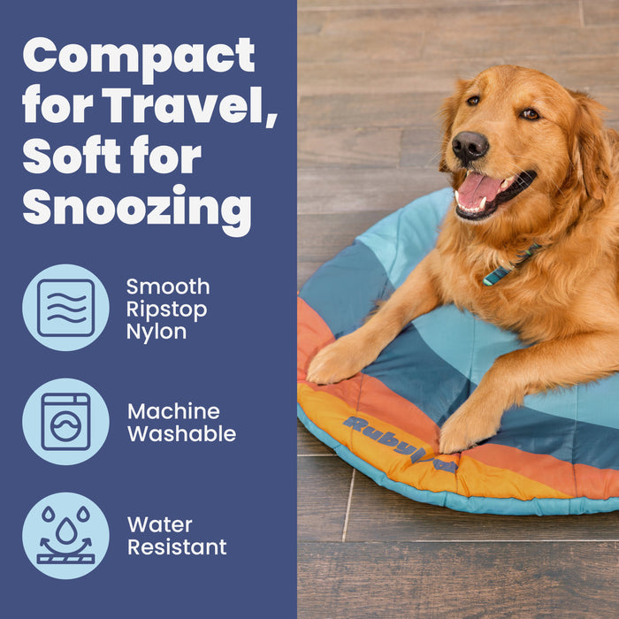 Travel Dog Bed - Foldable & Packable for Travel