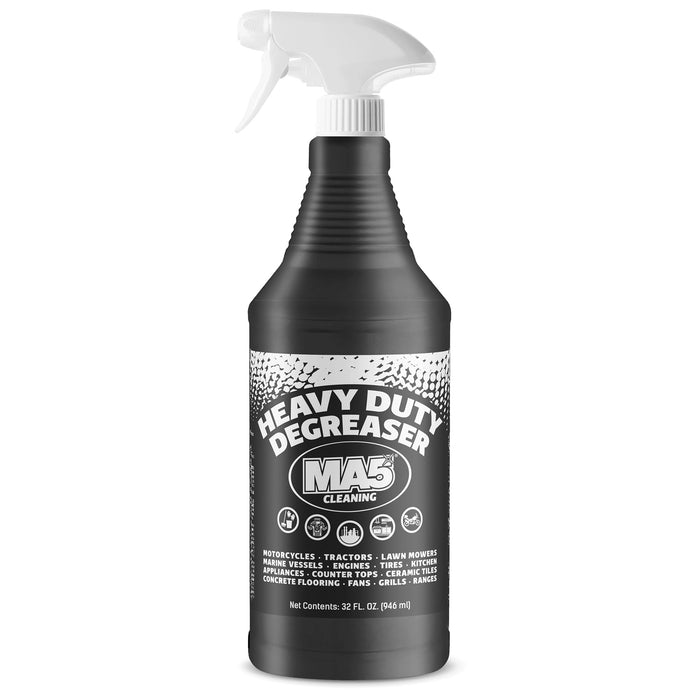 MA5X Heavy-Duty Degreaser Black | Alkaline Degreaser pH 12-13