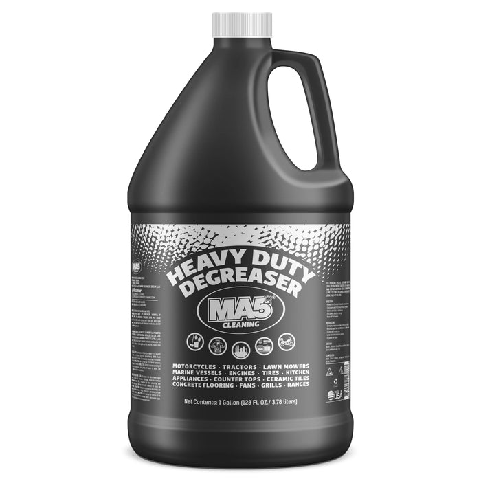 MA5X Heavy-Duty Degreaser Black | Alkaline Degreaser pH 12-13
