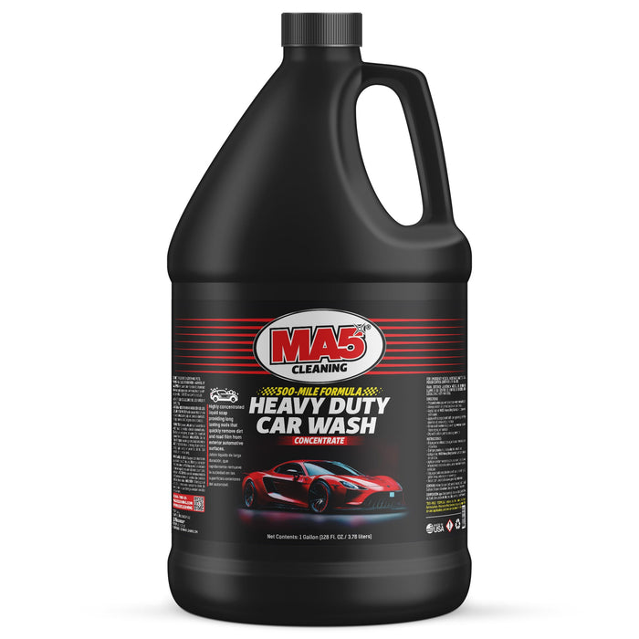 MA5X Concentrated Car Wash Soap: High Foam, Streak-Free