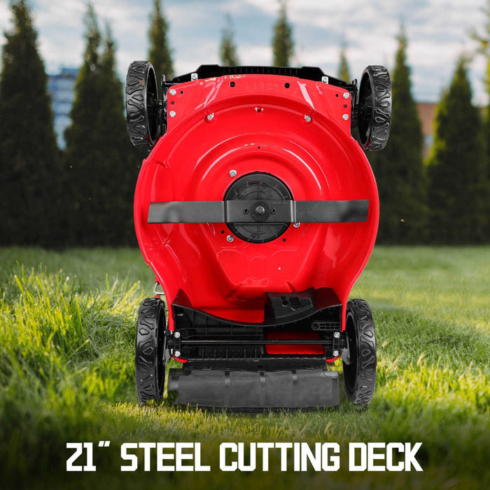 21" Cordless Push Lawn Mower - 40V, Includes Dual 40V Batteries (MB2400B)