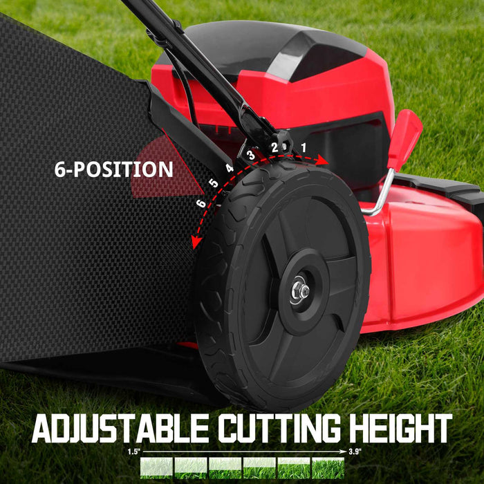 21" Cordless Push Lawn Mower - 40V, Includes Dual 40V Batteries (MB2400B)