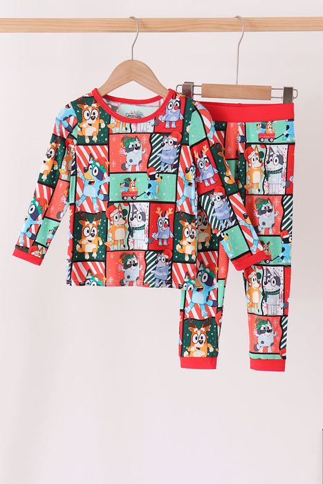 Kids Christmas Bamboo Pajama Set