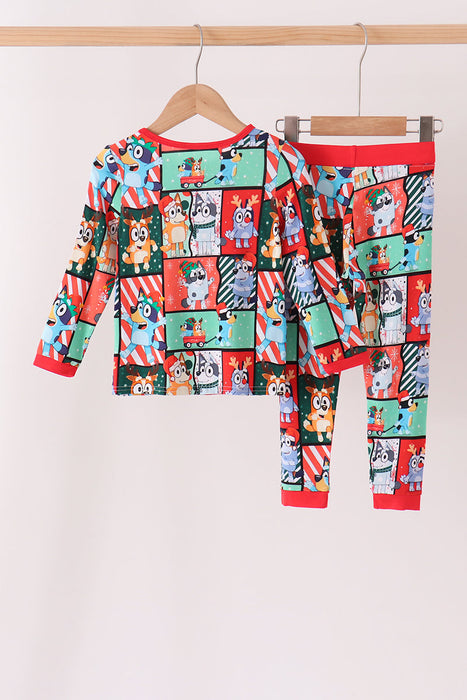 Kids Christmas Bamboo Pajama Set