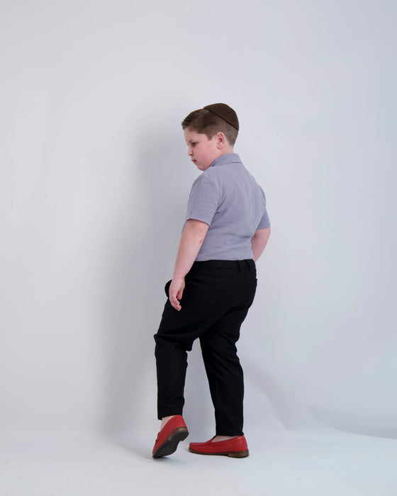 Youth Boys Black Dress Pants