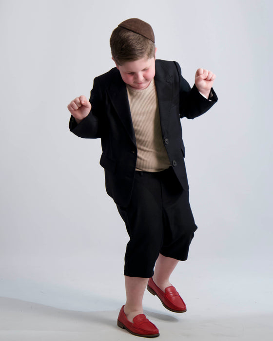 Youth Boys Black Dress Blazer