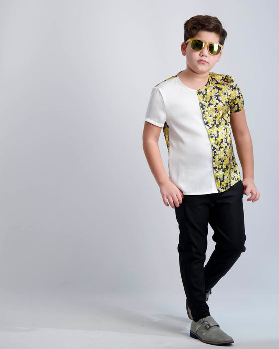 Youth Boys Black Dress Pants